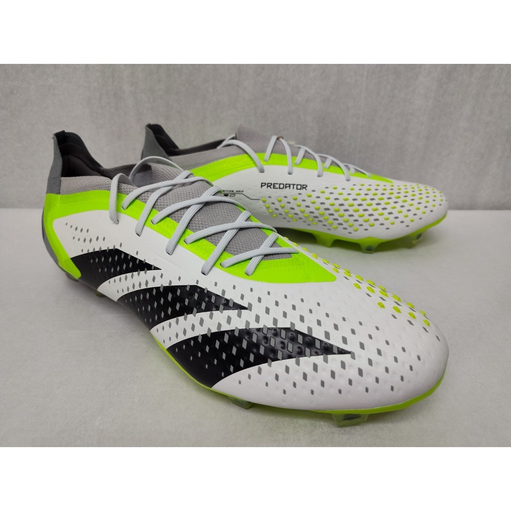 Adidas Men's Predator Accuracy.1 L FG‎ Soccer Cleats GZ0032 Lucid Lemon Sz 10